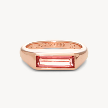 Baguette Ring - Rose Pink