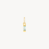 Birthstone Baguette Charm March