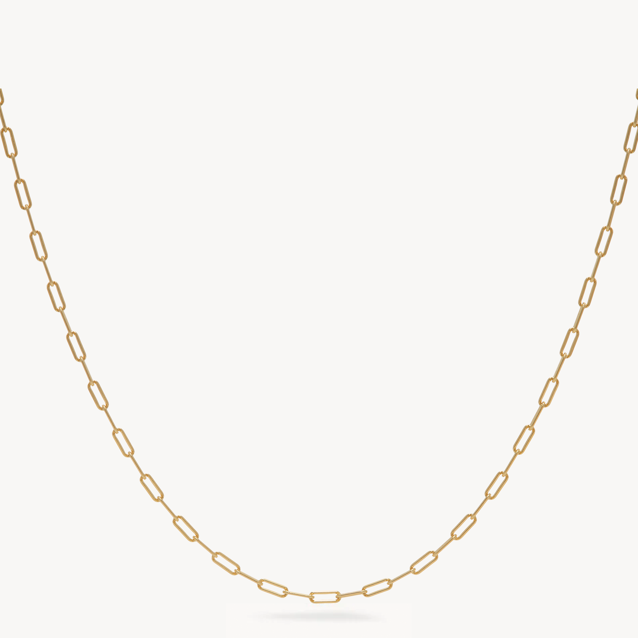 Essential Clip Chain Necklace Gold