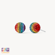 Bold Prism Sparkle Ball™ Stud Earrings