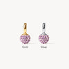 February Mini Birthstone Sparkle Ball™ Charm