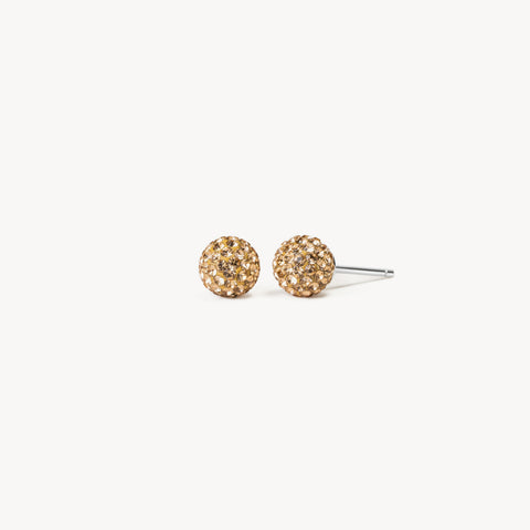 Gold Mini Sparkle Ball™ Stud Earrings