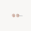 Rose Gold Mini Sparkle Ball™ Stud Earrings