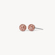 Mini Desert Rose Sparkle Ball™ Stud Earrings