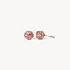 Mini Desert Rose Sparkle Ball™ Stud Earrings