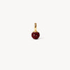 January Garnet Mini Birthstone Sparkle Ball™ Charm