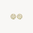 Chartreuse Sparkle Ball™ Stud Earrings 8mm