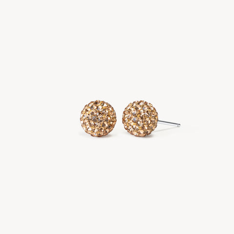 Gold Small Sparkle Ball™ Stud Earrings