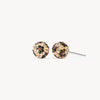 Leopard Small Sparkle Ball™ Stud Earrings