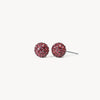 Merlot Small Sparkle Ball™ Stud Earrings