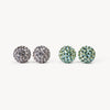 8mm Nocturnal Stud Earring Set