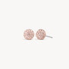 Rose Gold Small Sparkle Ball™ Stud Earrings