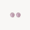 Small Lilac Sparkle Ball™ Stud Earrings