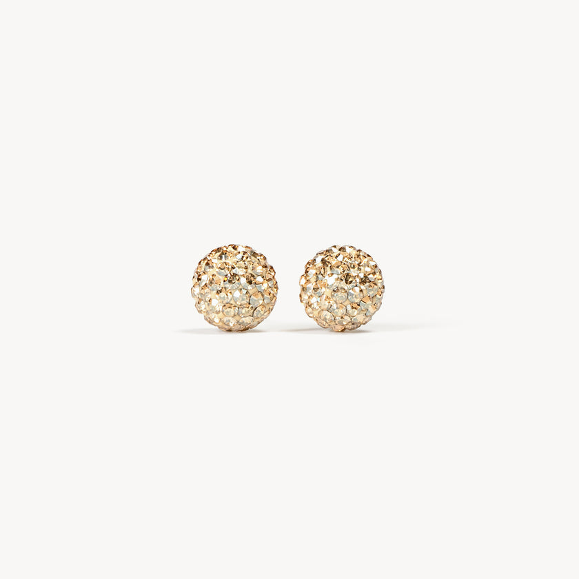 November Small Birthstone Sparkle Ball™ Stud Earrings