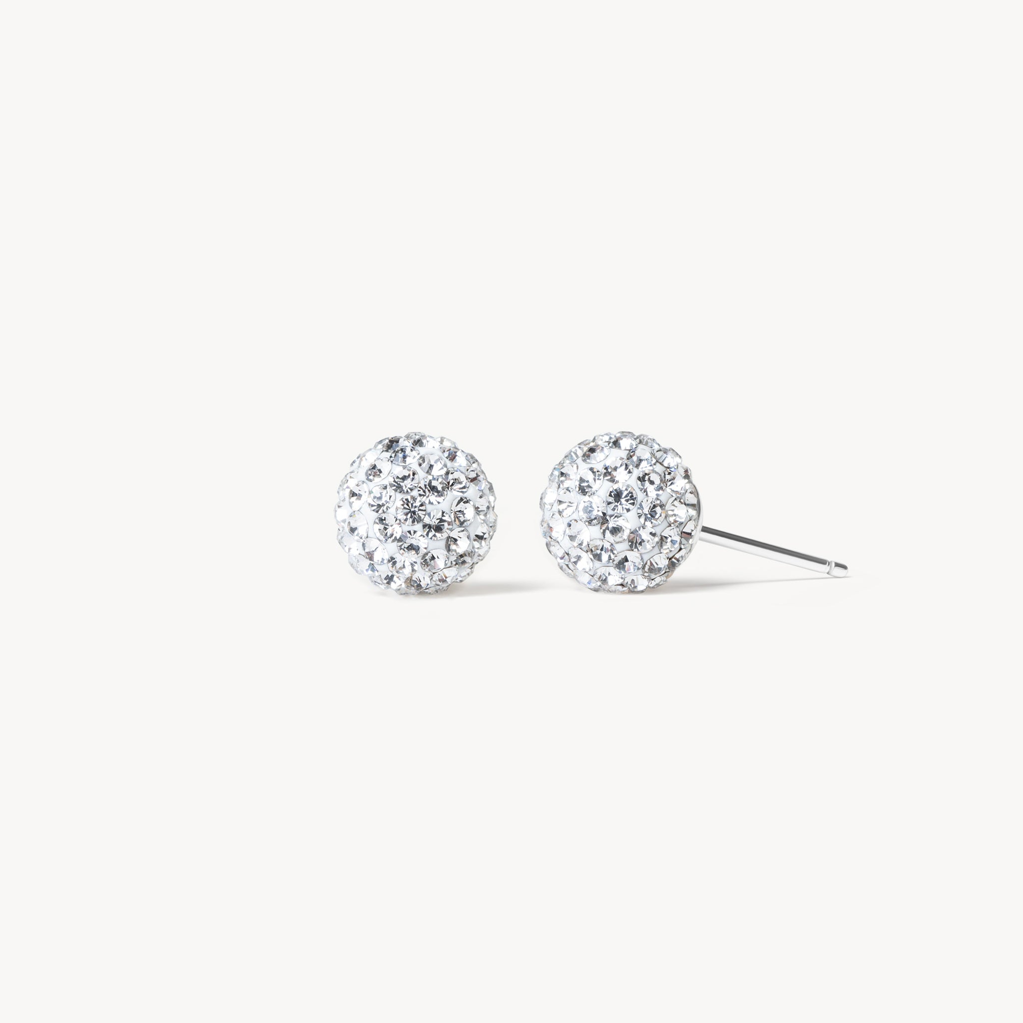 April Small Birthstone Sparkle Ball™ Stud Earrings