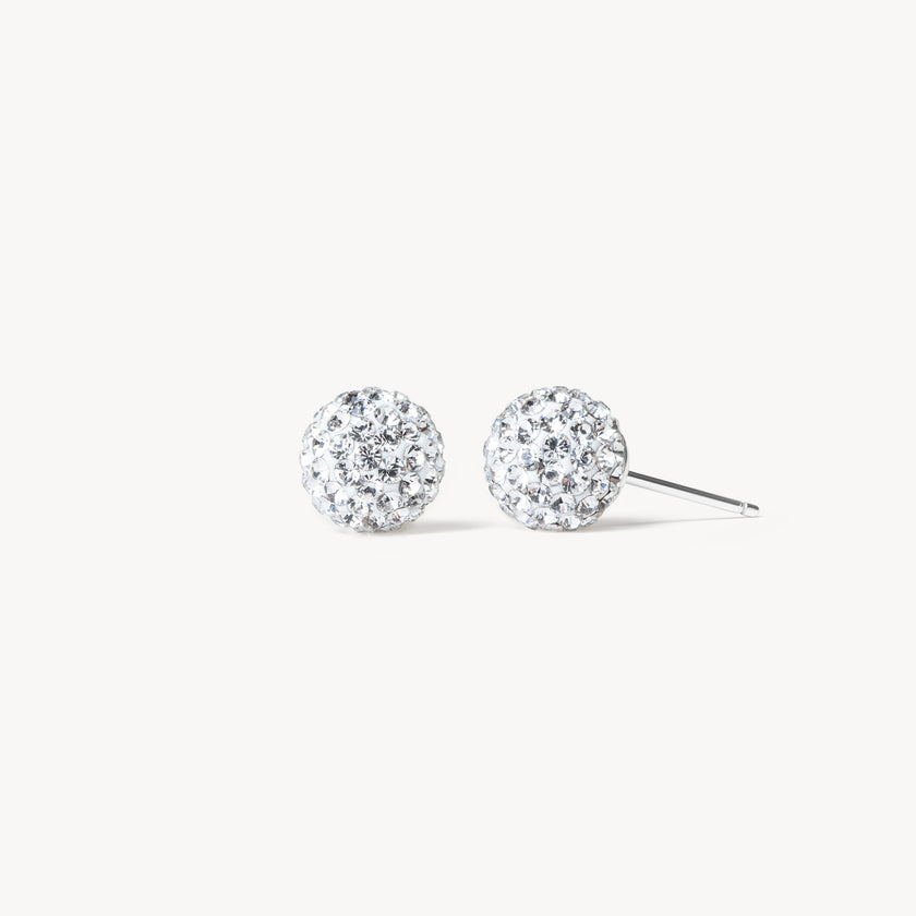 April Small Birthstone Sparkle Ball™ Stud Earrings