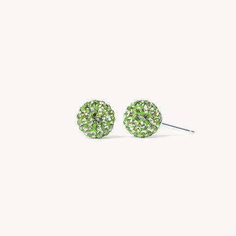 August Small Birthstone Sparkle Ball™ Stud Earrings