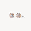 Small Champagne Sparkle Ball™ Stud Earrings