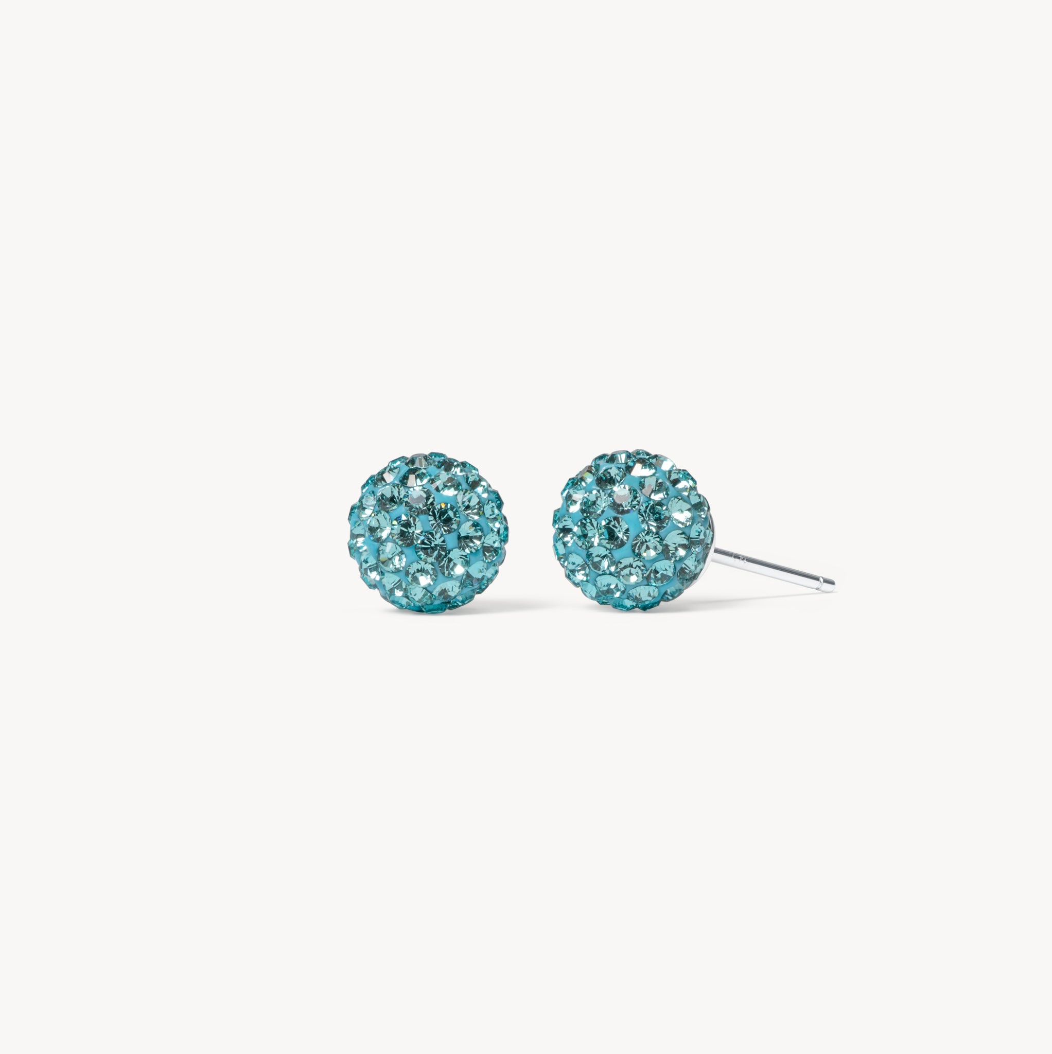 December Small Birthstone Sparkle Ball™ Stud Earrings