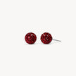 January Small Birthstone Sparkle Ball™ Stud Earrings