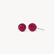 July Small Birthstone Sparkle Ball™ Stud Earrings