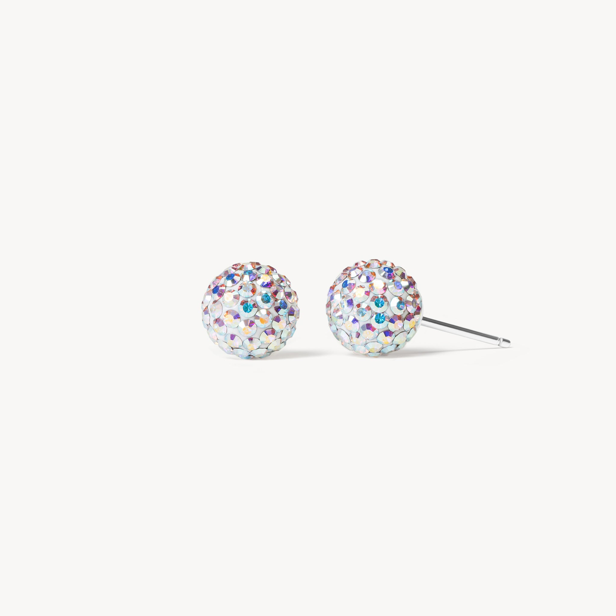 October Small Birthstone Sparkle Ball™ Stud Earrings