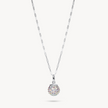 Sparkle Ball™ Clip Chain Necklace Aurora Borealis