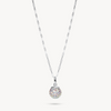 Sparkle Ball™ Clip Chain Necklace Aurora Borealis