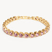 Adore Bezel Tennis Bracelet Gold