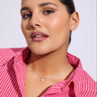 Adore Bezel Charm and Studs