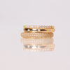 Lab Diamond Rings stacked