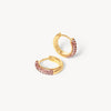 Desert Rose Always On Sparkle Hoop Earrings