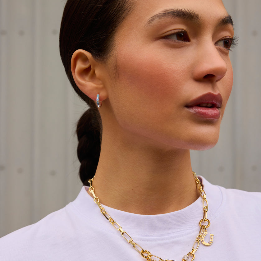Celestial Sky Always On Sparkle Hoop Earrings