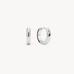 January Garnet Birthstone Always On Sparkle Hoop Earrings