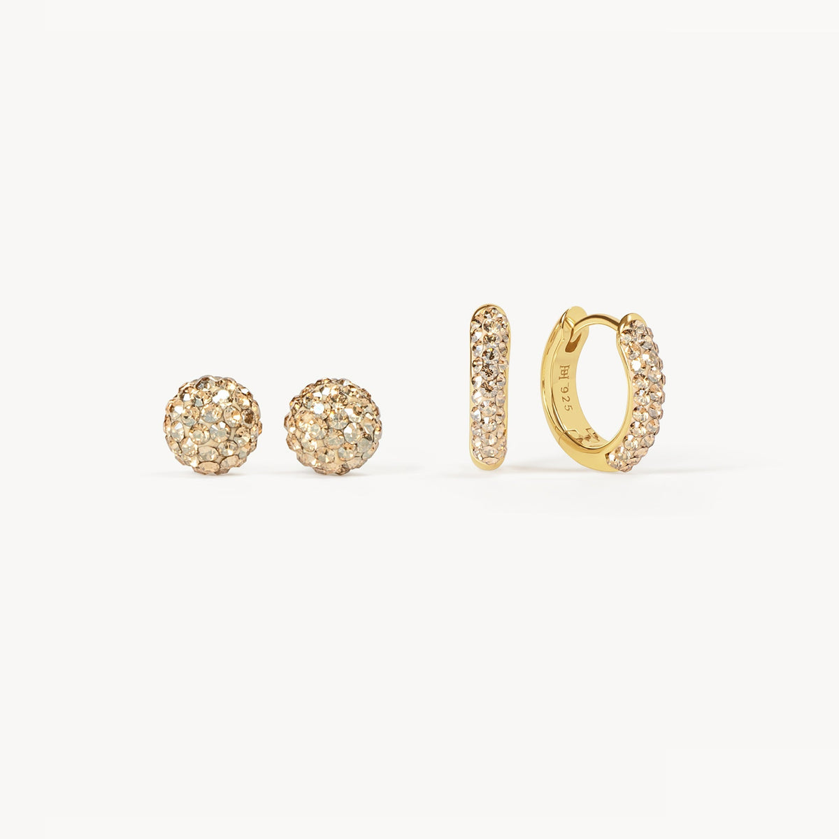 3 Row|Soft Gold