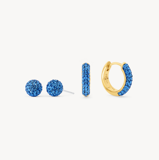 Capri Blue Always On Sparkle Hoops and Studs Gift Set