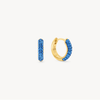 Capri Blue Always On Sparkle Hoop Earrings