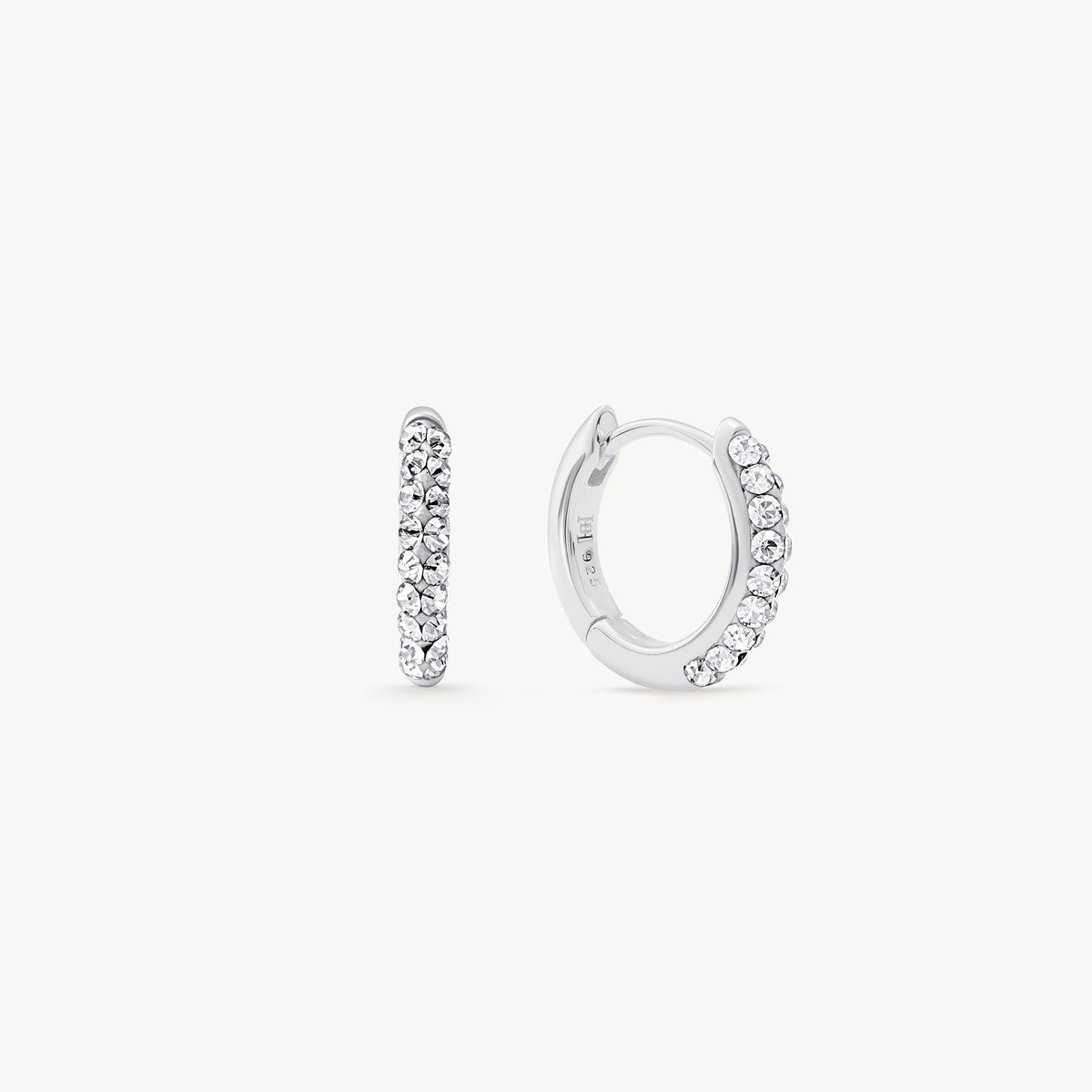 Always On Sparkle Hoop Earrings