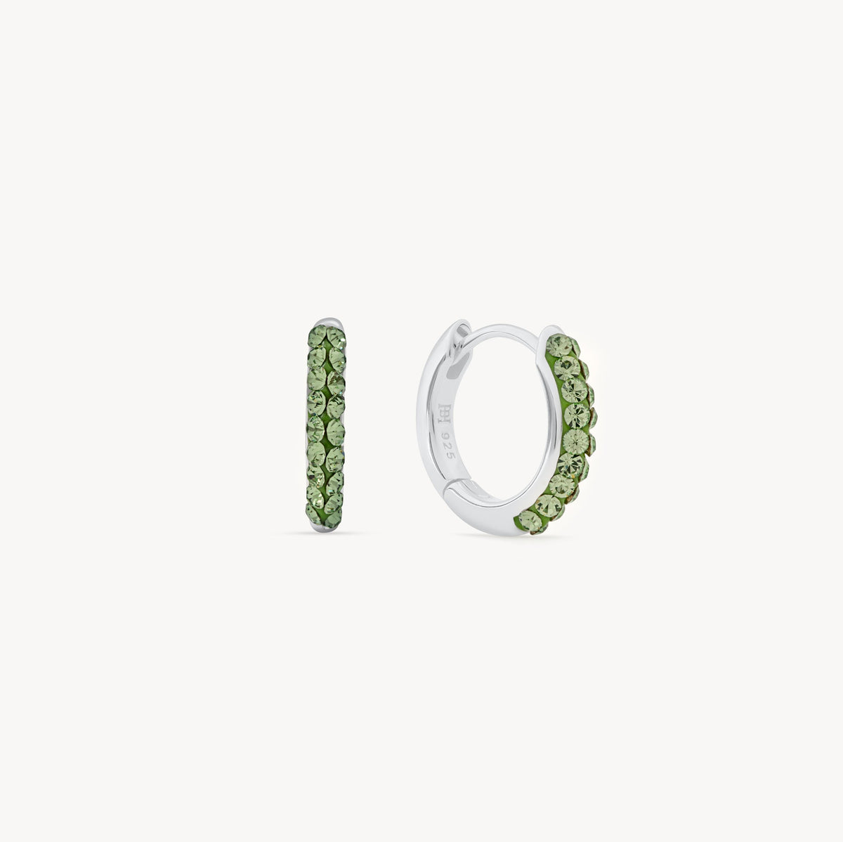 Always On Sparkle Hoop Earrings