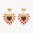 Aura Heart Earrings