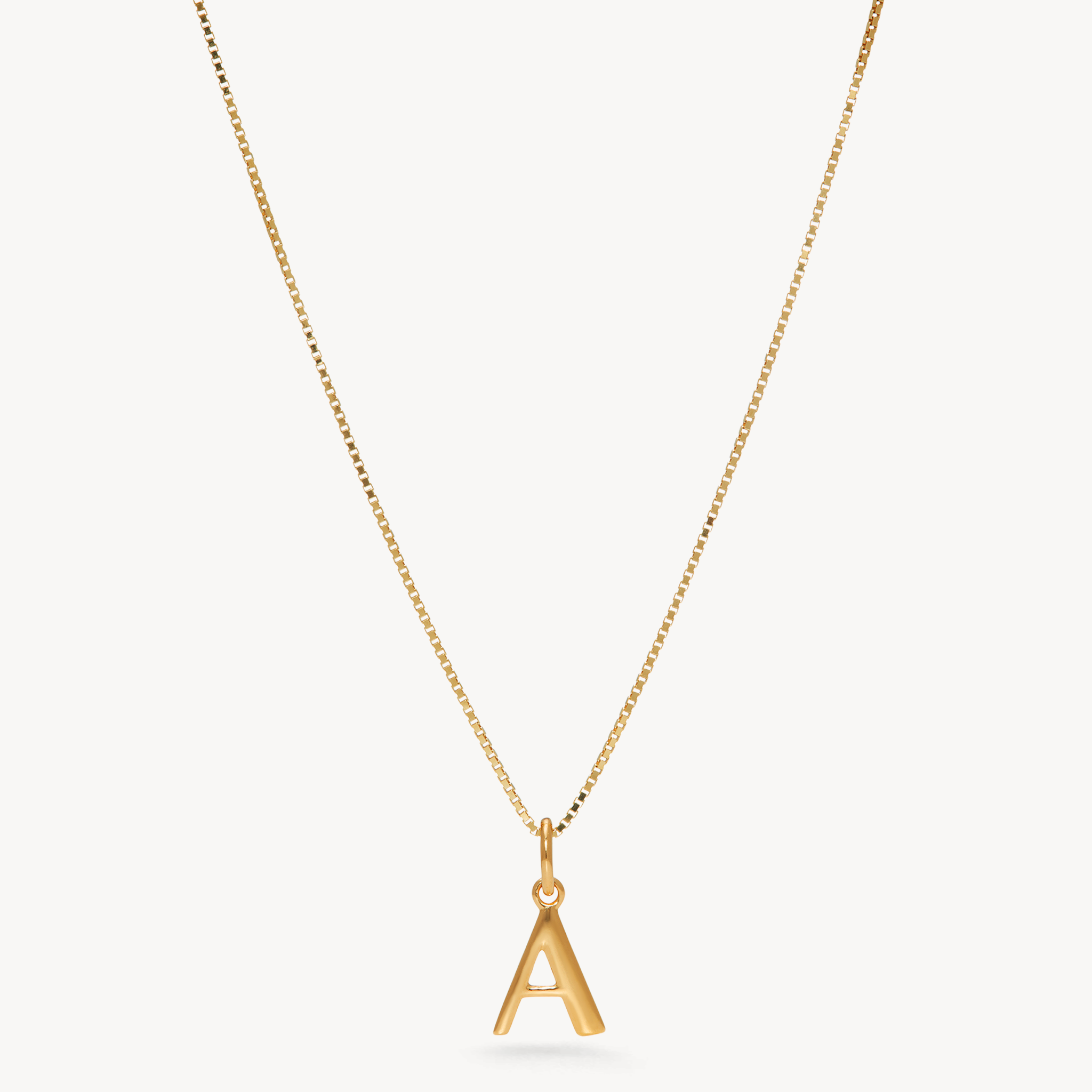 Gold Letter Necklace