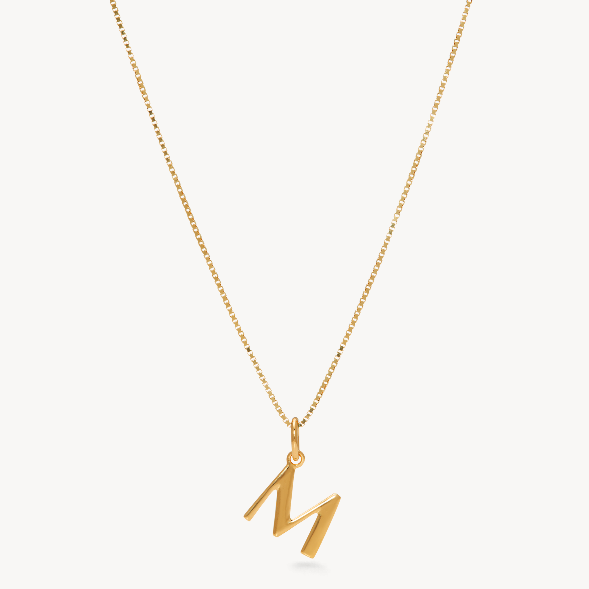 Gold Letter Necklace