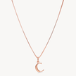 Rose Gold Letter Necklace