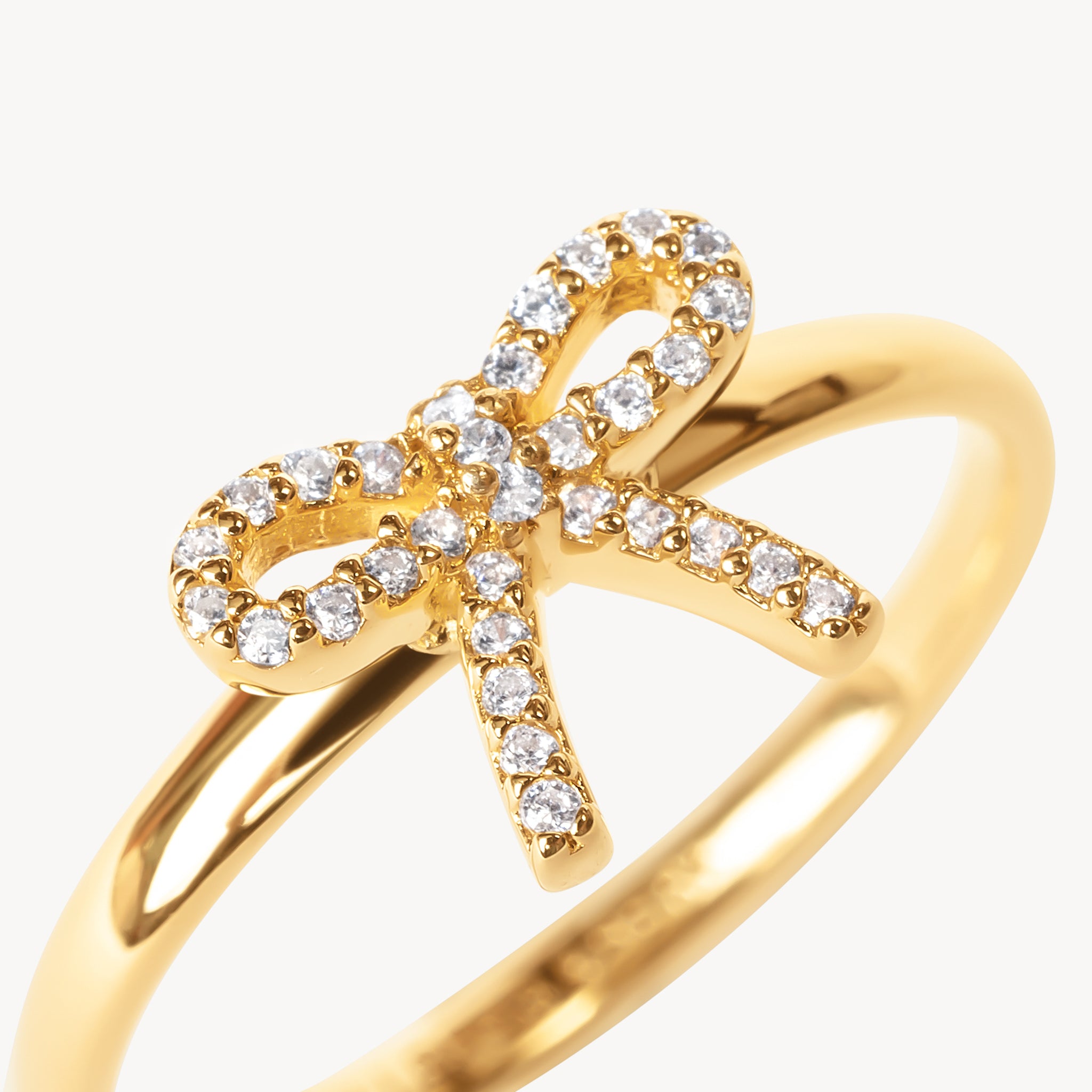 Bady Rng Baby Bow Ring | Hillberg & Berk