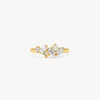 Baguette Opal Cluster Stacking Ring