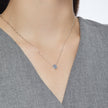 Celestial Sky Sparkle Bezel Charm on model