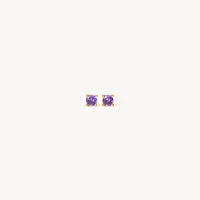 Bijou Studs Purple