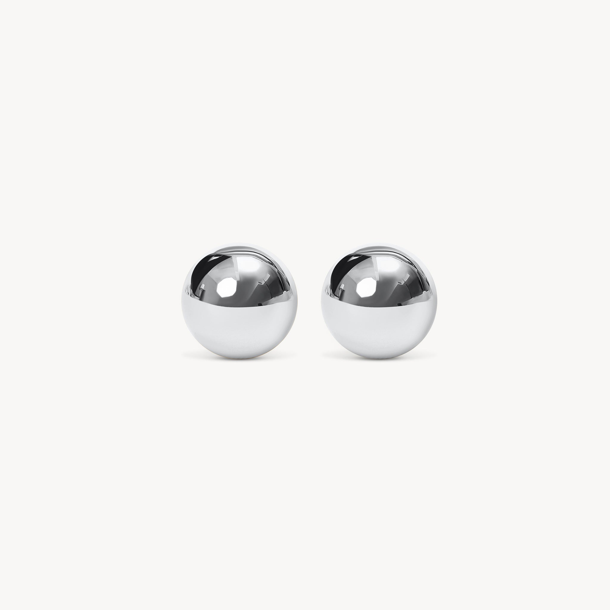 Bubbly Stud Earrings Silver