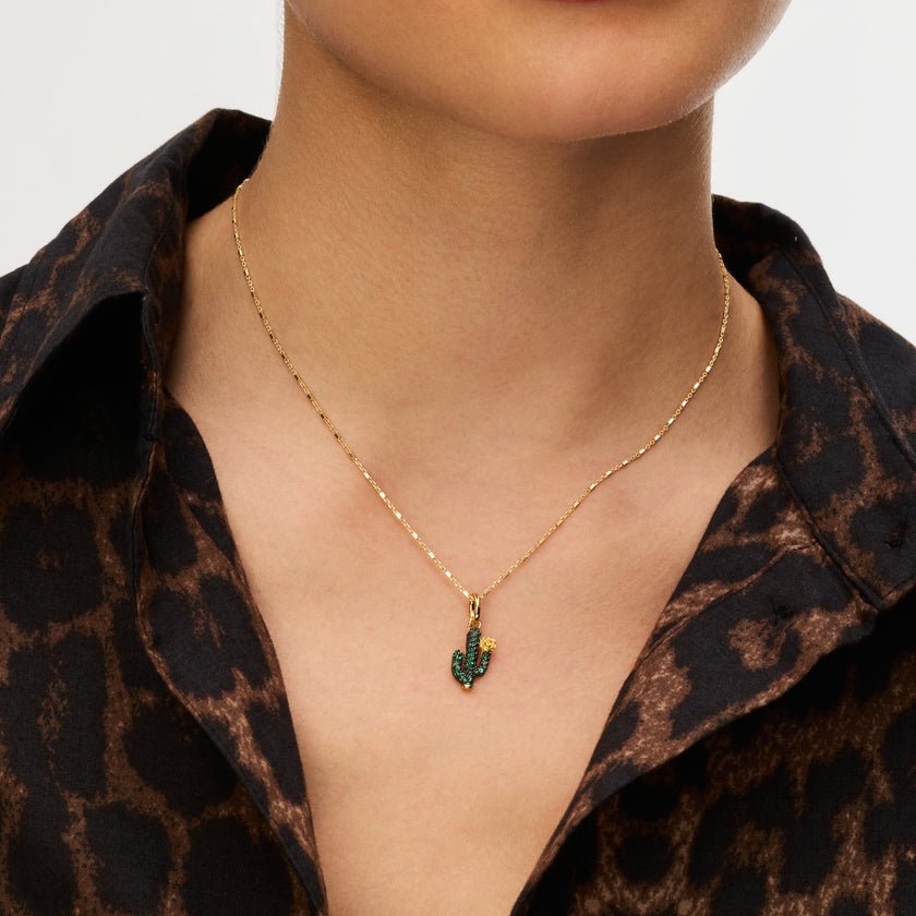 Cactus Charm on model