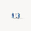 March Mini Birthstone Sparkle Hoops